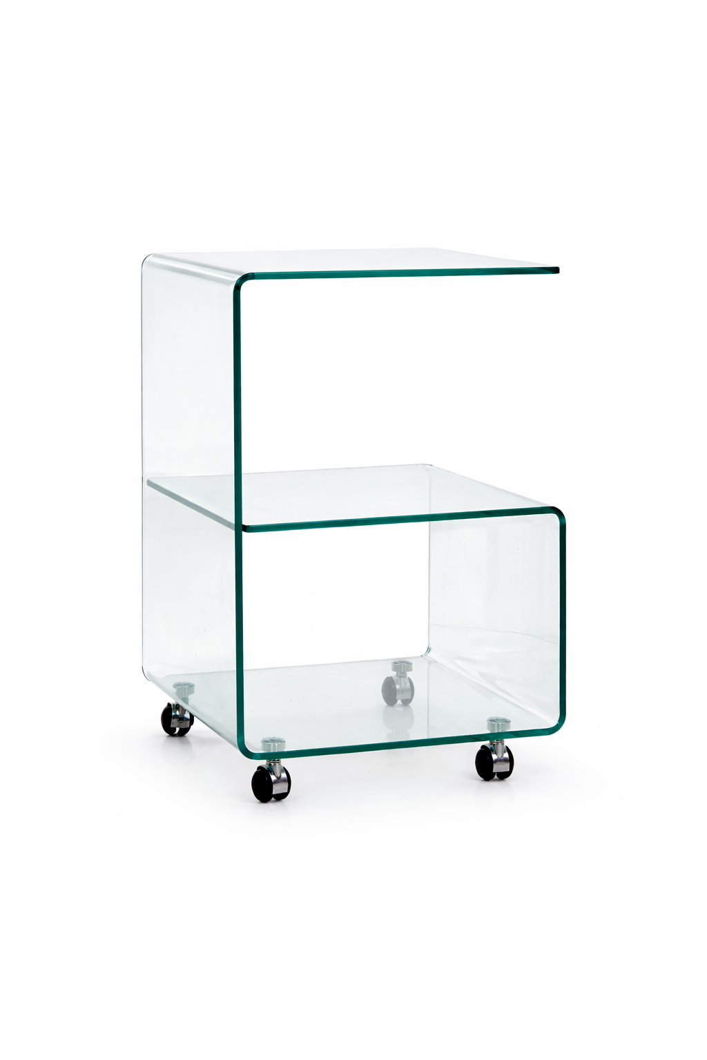 Mesa ABIGAIL / cristal transparente