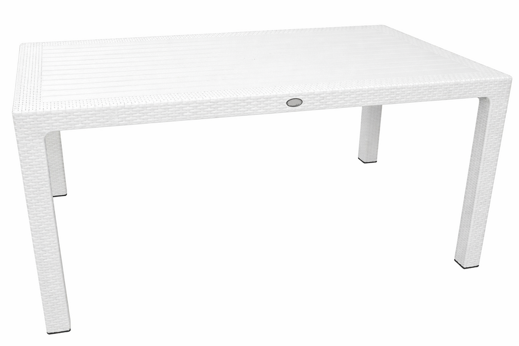 Mesa MIJAS / polipropileno / blanco / 150x90 cms