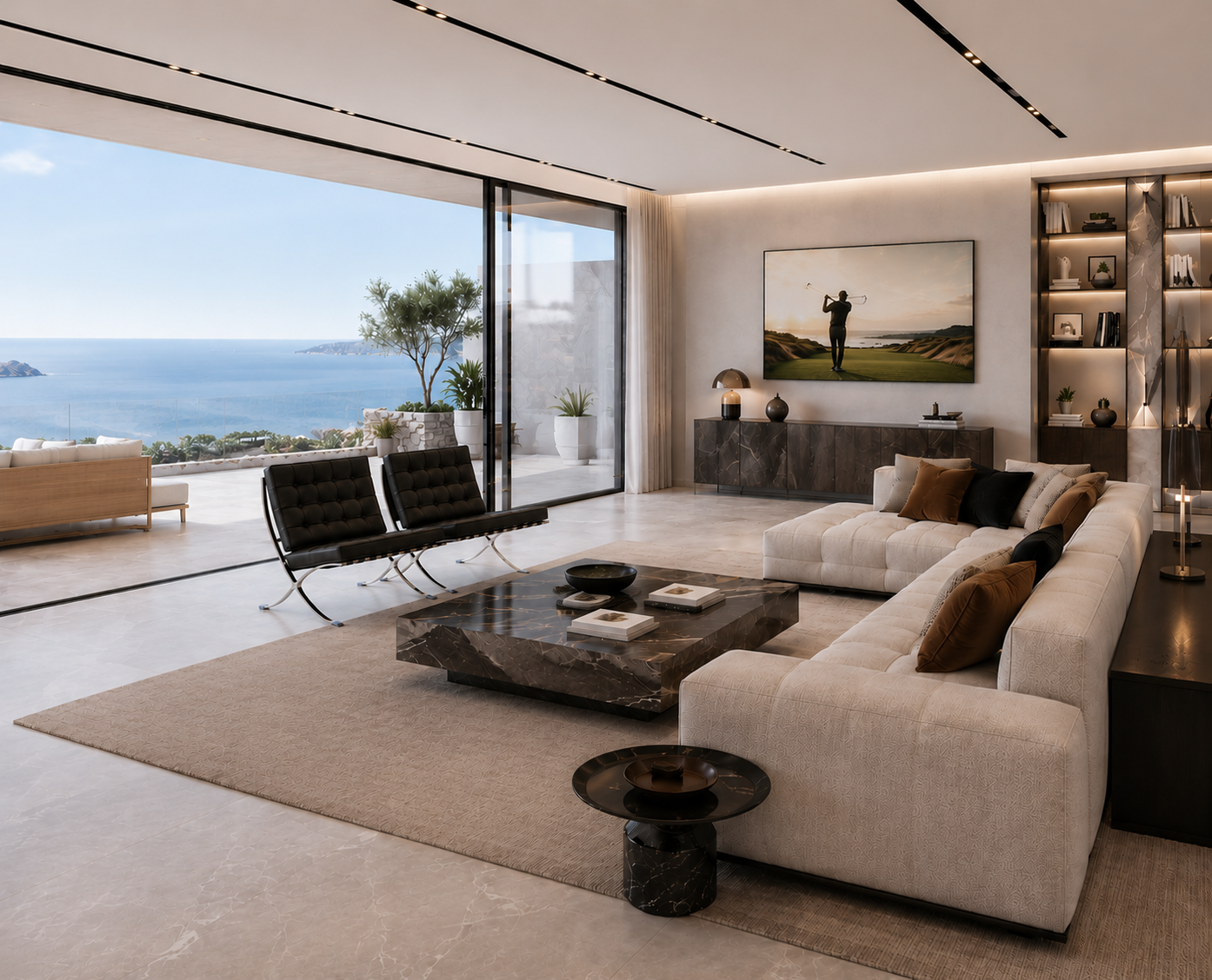 Silla BARNA piel top negra - una pieza de diseño contemporáneo que combina elegancia industrial y confort 