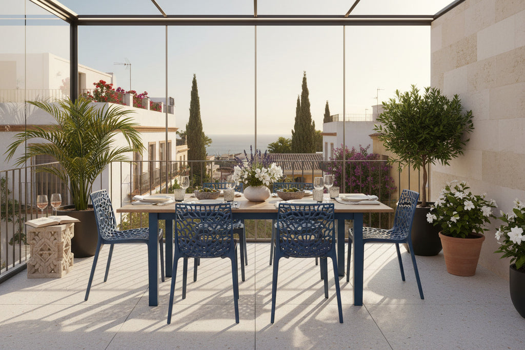 Silla CAPRICHO / azul acero