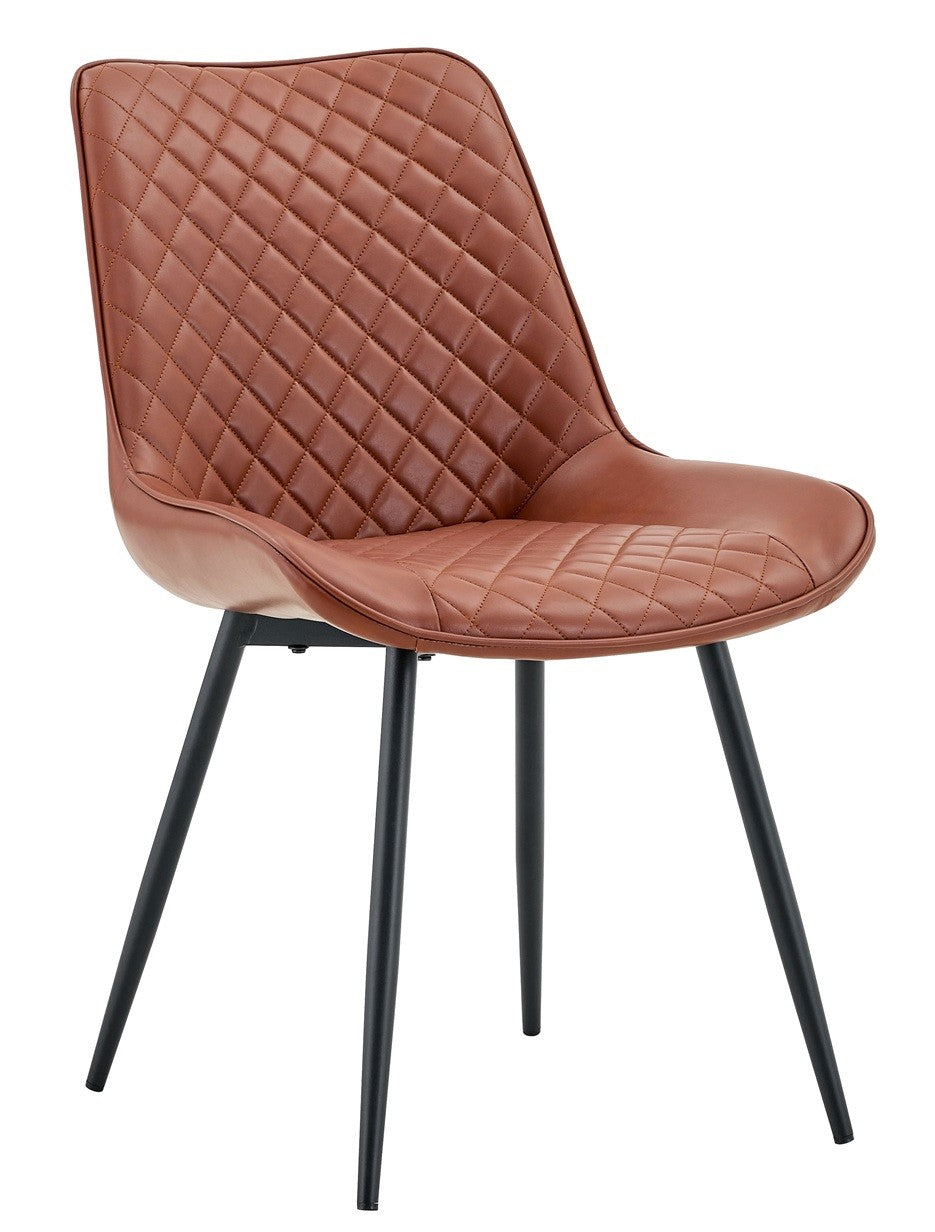 Silla FELICIA / tapizado similpiel vintage