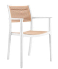 Mobiliario de exterior resistente con tratamiento UV, sillón de diseño moderno para jardín o terazza en la Costa Blanca