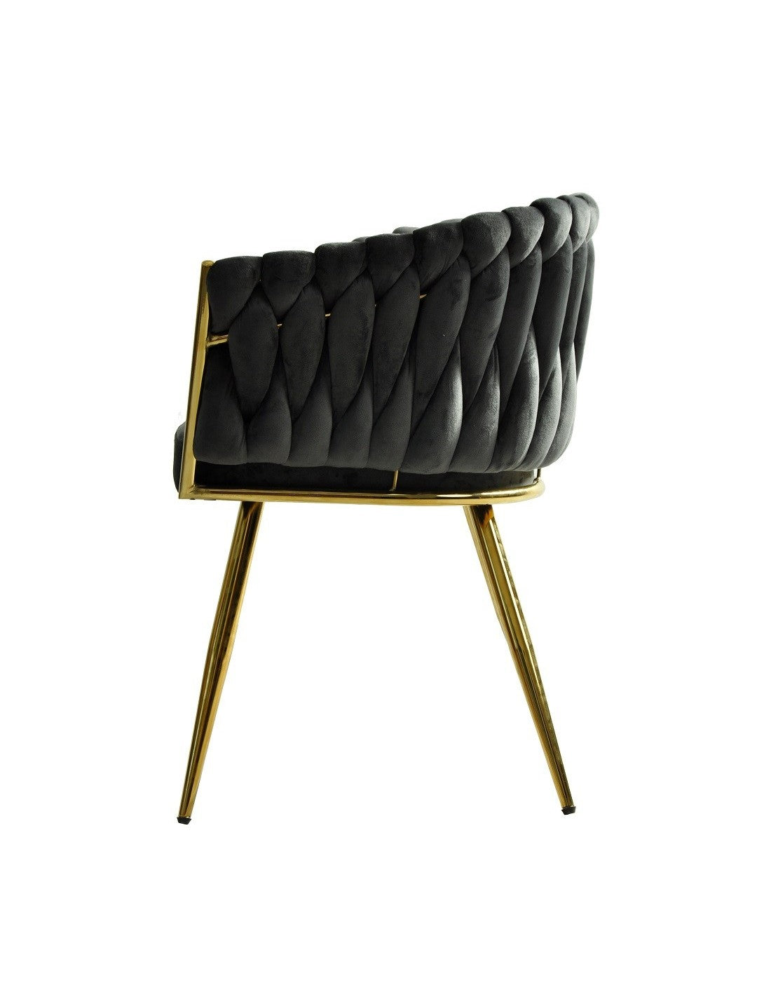Detalle del exquisito terciopelo gris oscuro del sillón KING: densidad, suavidad y calidez sensorial de máxima calidad para el hogar barcelonés.