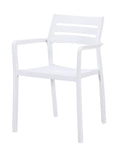 Sillón MADEIRA/ polipropileno / blanco