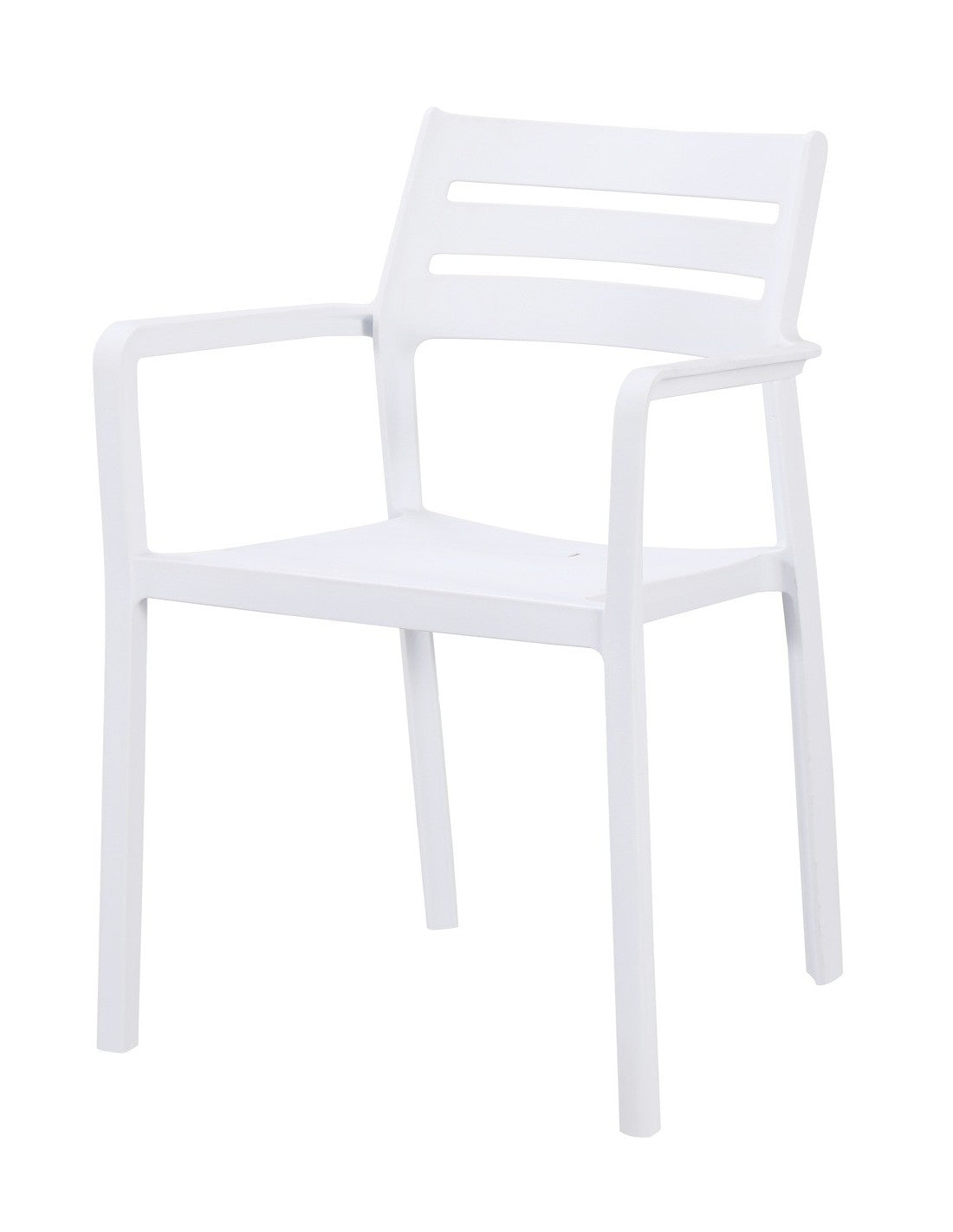 Sillón MADEIRA/ polipropileno / blanco