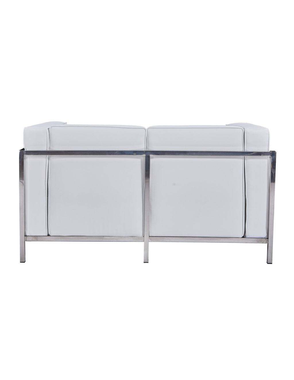 Sofá LOBBY 2 plazas blanco - colección modular combinable con sillón y sofá de 3 plazas