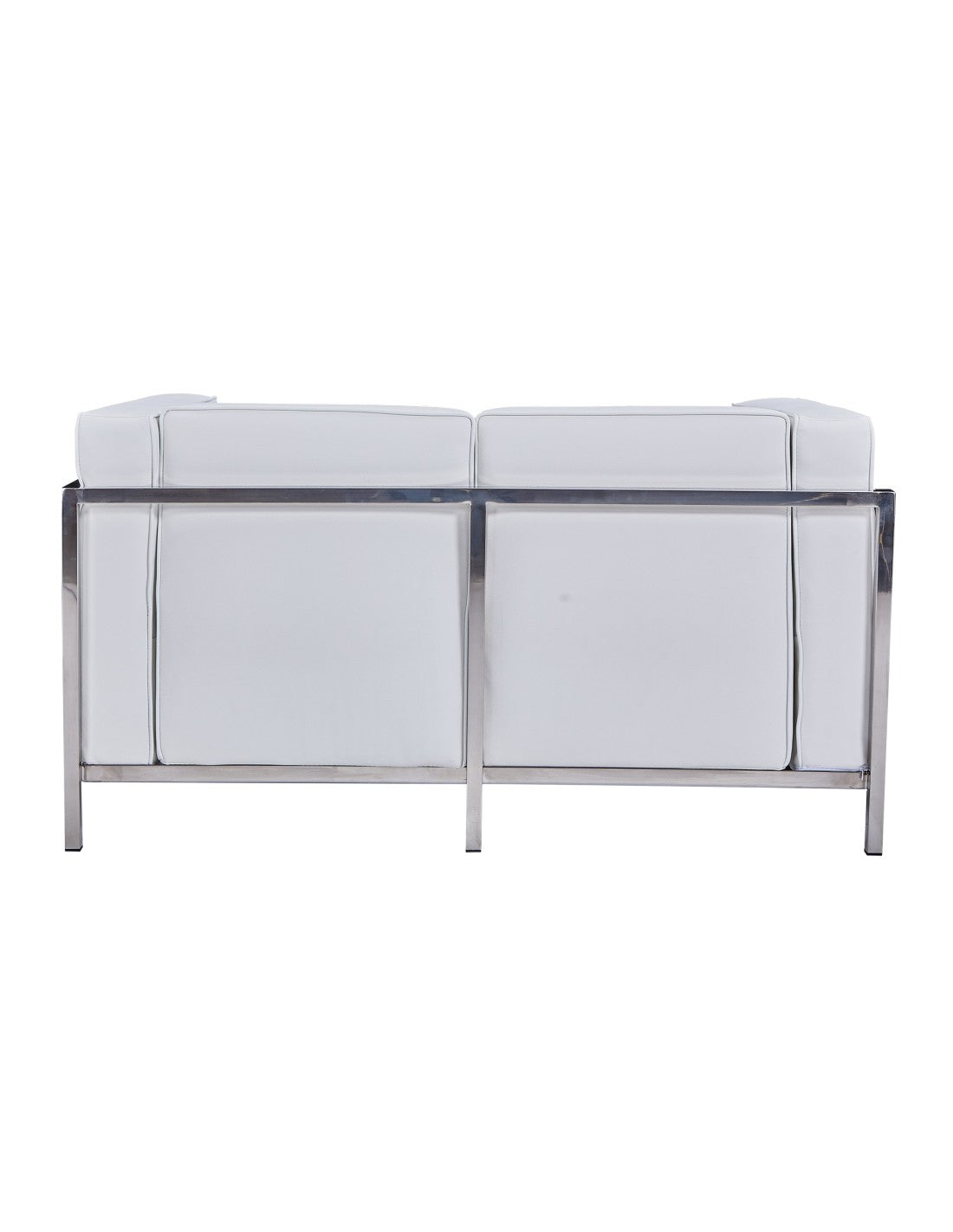Sofá LOBBY 2 plazas blanco - colección modular combinable con sillón y sofá de 3 plazas
