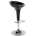 Taburete AUSTIN ( M ), cromado, abs negro